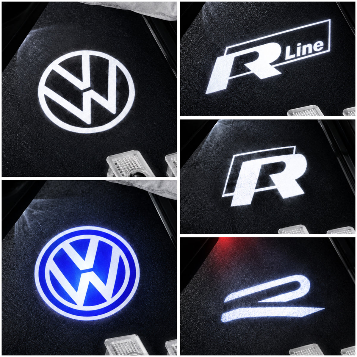 LED LOGO VOLKSWAGEN (2 قطع)