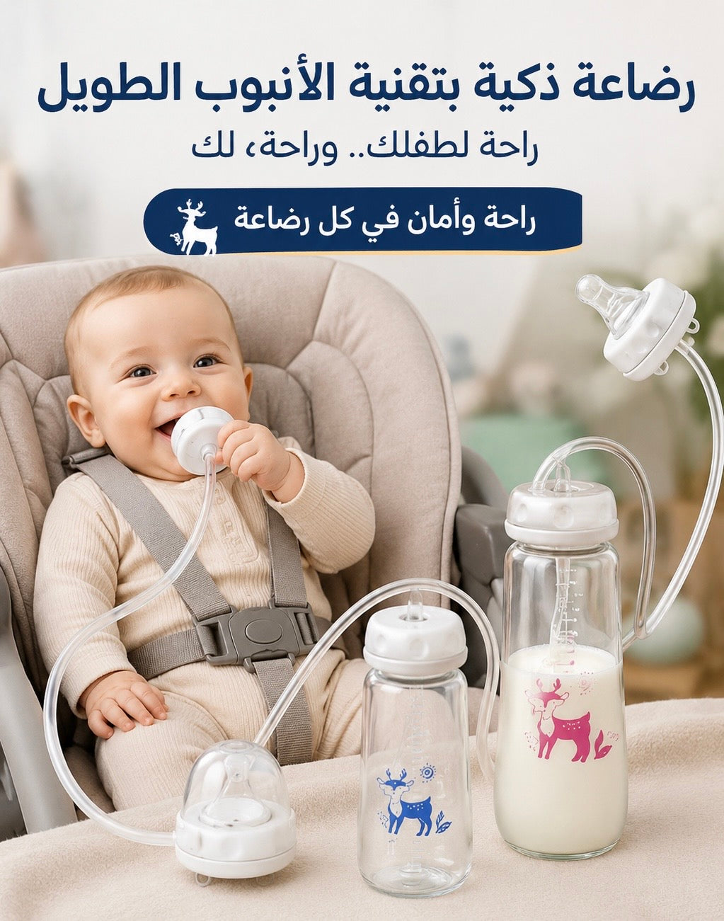 قارورة رضاعة بتقنية ذكية