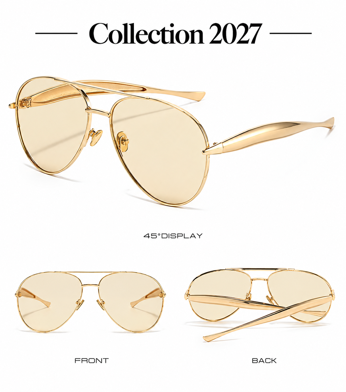 Lunette Aviator femme 2027
