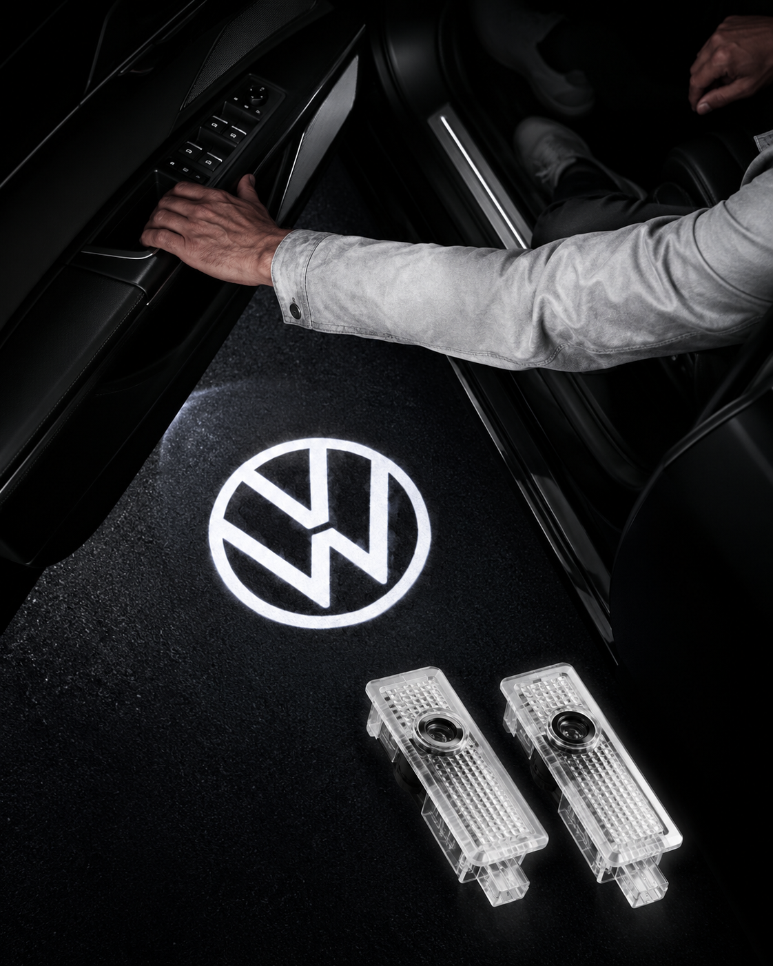 LED LOGO VOLKSWAGEN (2 قطع)