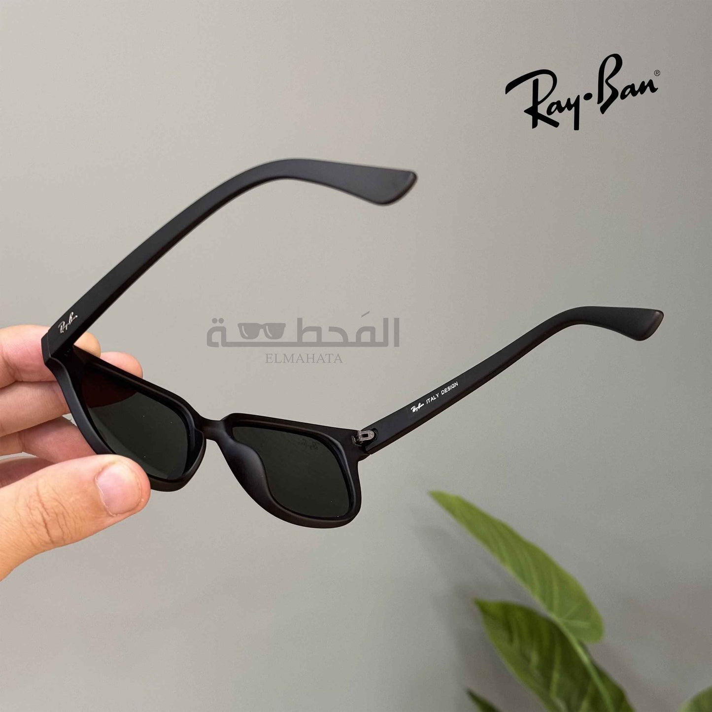 Lunette Ray-Ban black mate