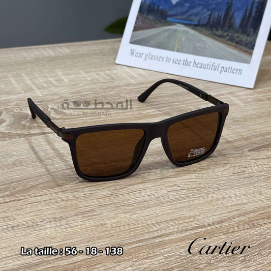 Cartier marron Polarisé