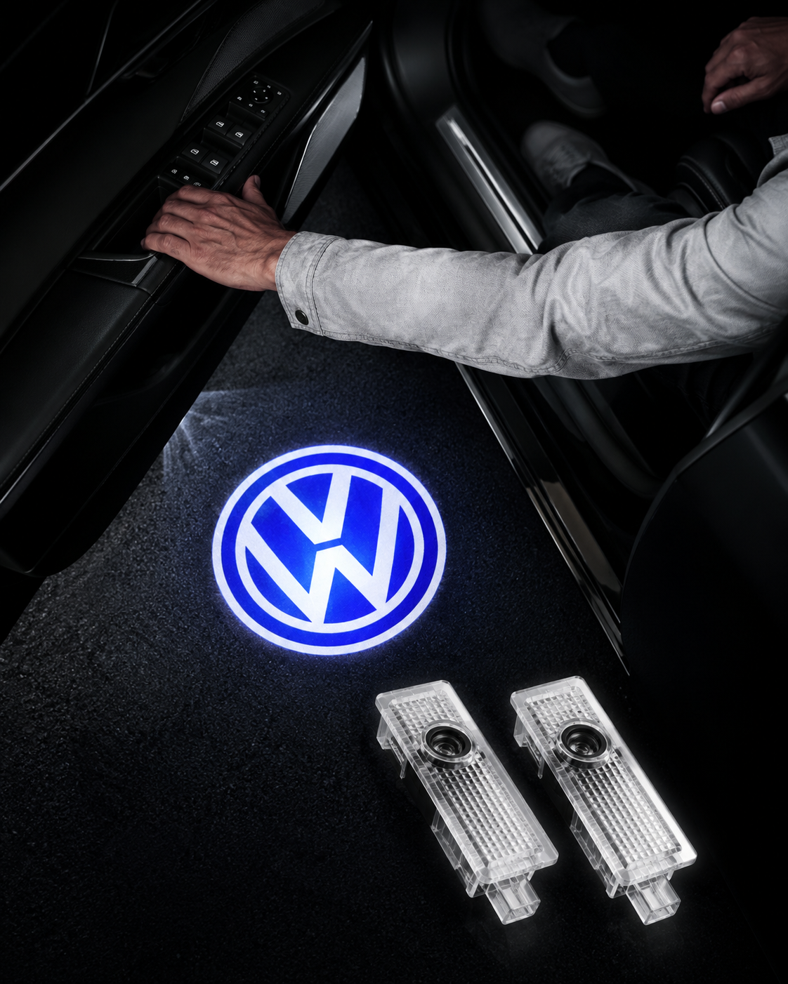 LED LOGO VOLKSWAGEN (2 قطع)