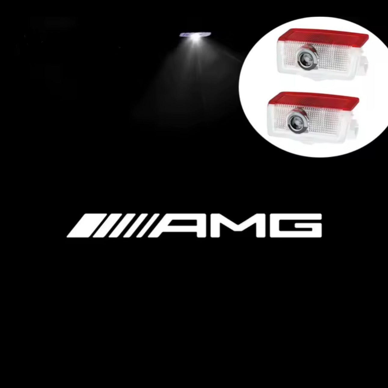 LED LOGO MERCEDES (2 قطع)
