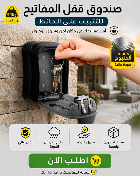 صندوق قفل المفاتيح